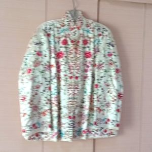 Embroidered top